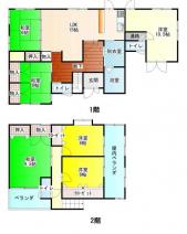 松山市南高井町の中古一戸建ての画像