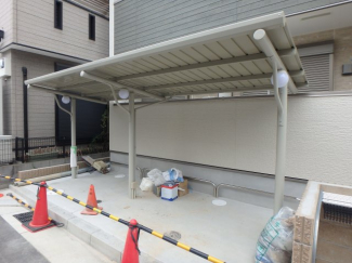 駐輪場です