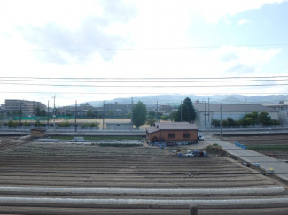バルコニーからの景色です