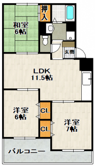 【間取り】