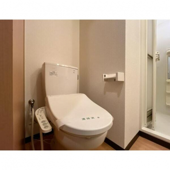 清潔感のあるトイレです