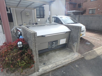 ゴミステーションです