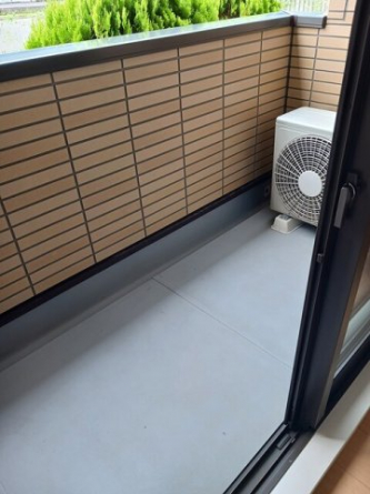 バルコニーがあります