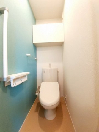 清潔感のあるトイレです