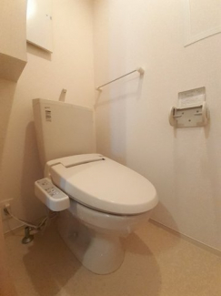 トイレもきれいです