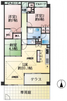 【間取り】