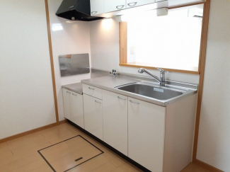 コンパクトなキッチンで掃除もラクラク