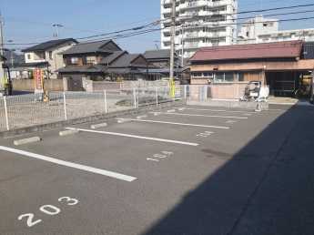 駐車場です
