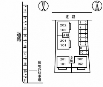【区画図】