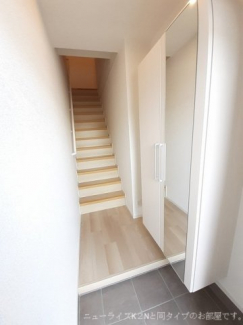 シンプルで使いやすい玄関です