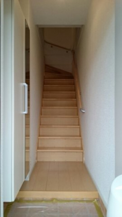 ゆったりとした玄関です