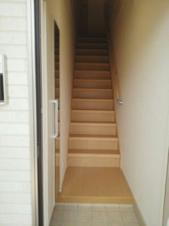 ゆったりとした玄関です