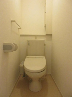 トイレもきれいです