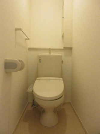 トイレもきれいです