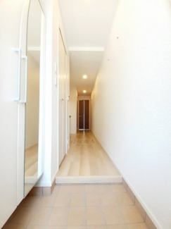 シンプルで使いやすい玄関です