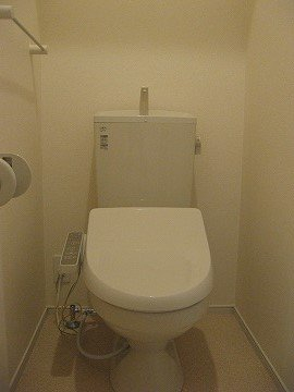 トイレもきれいです