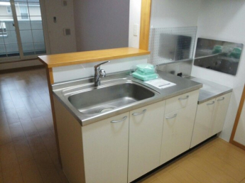 きれいなキッチンです