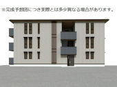 松山市朝美２丁目のアパートの画像