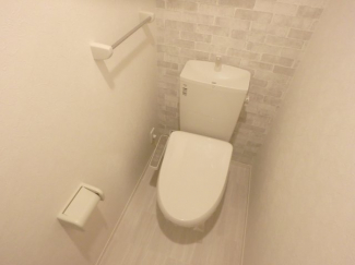 トイレもきれいです