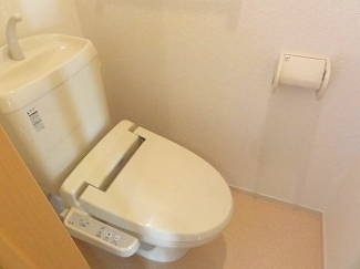 トイレもきれいです