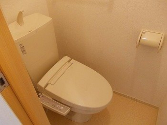 トイレもきれいです
