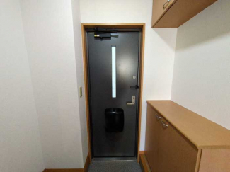 シンプルで使いやすい玄関です