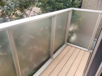 お洗濯にも便利なバルコニー付き