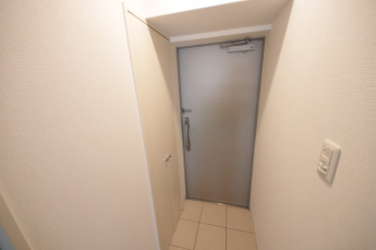 落ち着いた玄関です