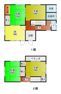 松山市余戸東３丁目の中古一戸建ての画像