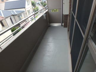 広々としたバルコニーです