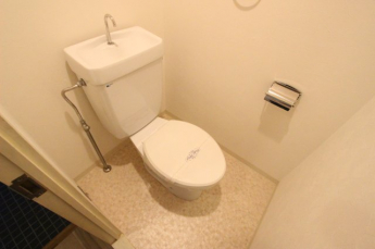 コンパクトで使いやすいトイレです