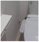 トイレもきれいです