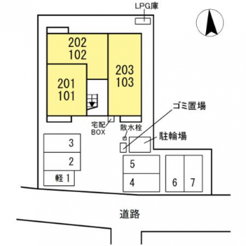 【区画図】