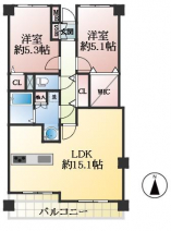 芦屋市松ノ内町の中古マンションの画像