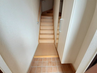 シンプルで使いやすい玄関です
