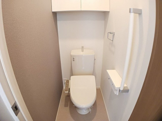 トイレもきれいです