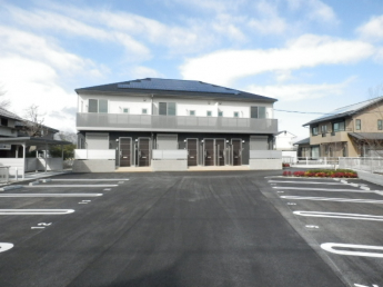 平面式の駐車場です