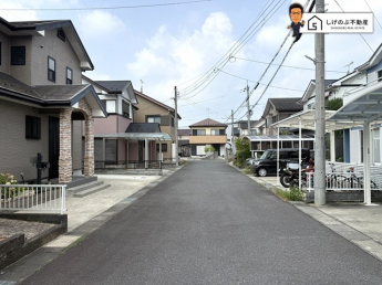 前面道路です。