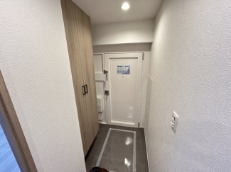 ゆったりとした玄関です