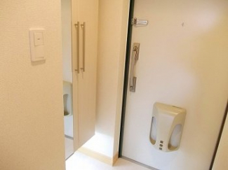 きれいな玄関です