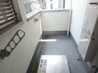 広々としたバルコニーです