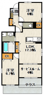 【間取り】