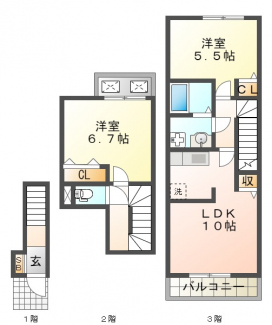 【間取り】