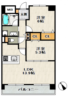 【間取り】