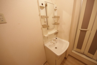 コンパクトで使いやすい洗面所