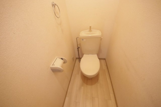 トイレもきれいです