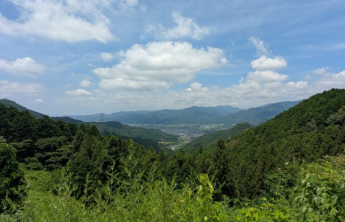 東温市が一望できます