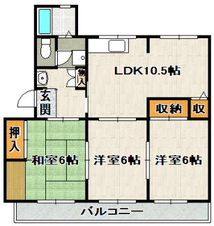 【間取り】