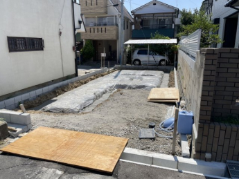 現地写真（着工の様子）