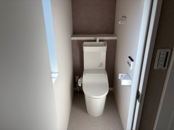 2階のトイレ、ウォシュレット付き